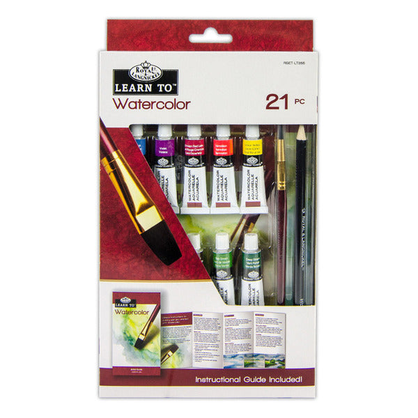 Royal Brush Learn to Watercolor Painting 21pc Set