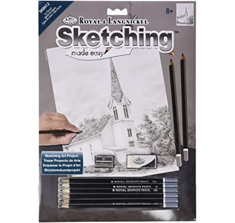 Royal Brush Sketching Ivy Church