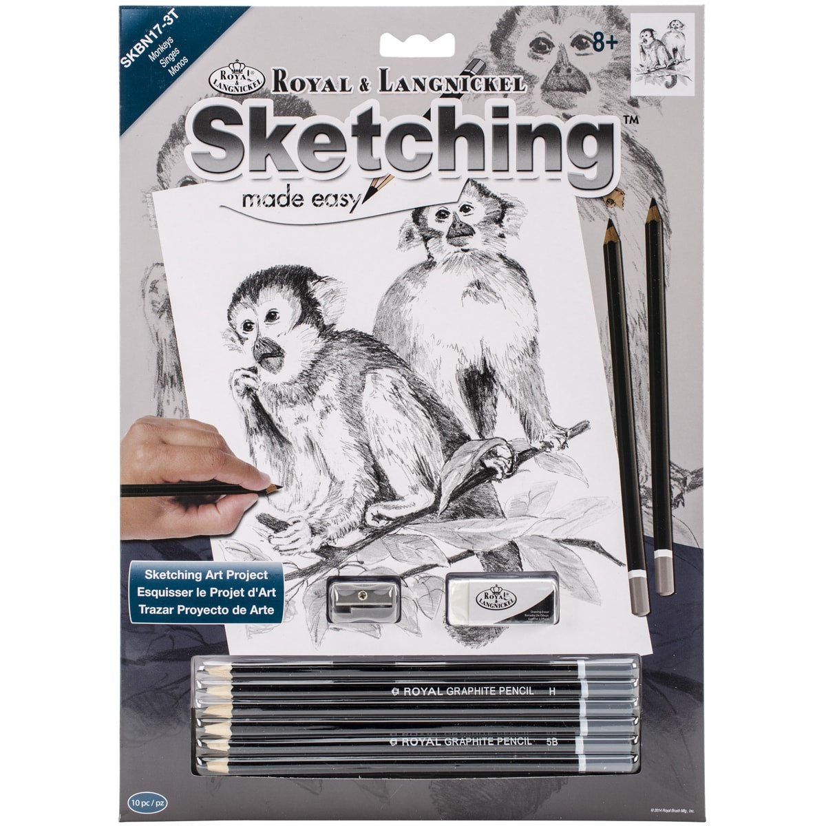 SKETCH BY NUMBER MONKEYS