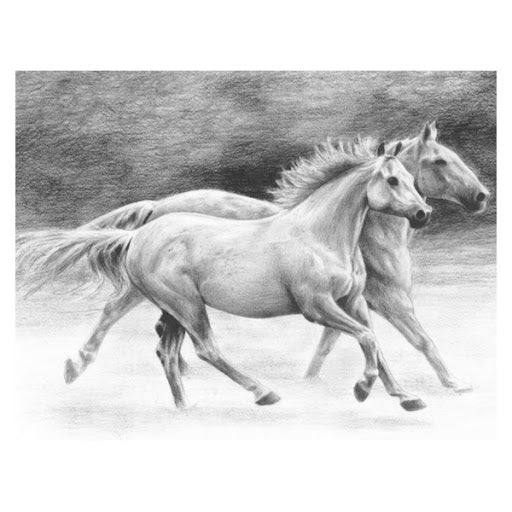 Sketching Made Easy™ Running Free 10pc 8.75" x 11.75"