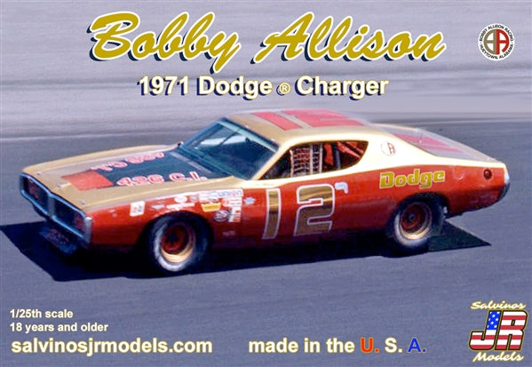 1/24 1971 Dodge Charger #12 'Bobby Allison'