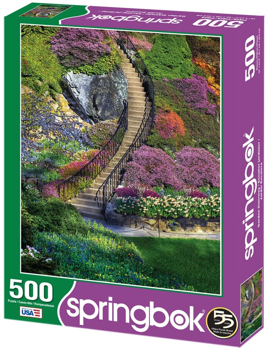 500pc Garden Stairway Puzzle