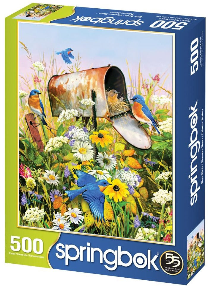 500pc Blue Birds Puzzle