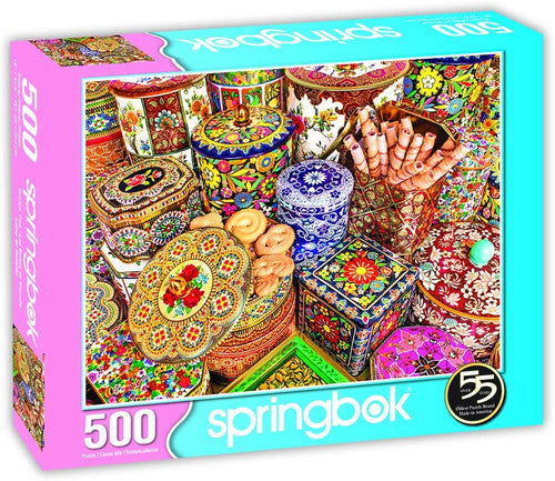 Cookie Tins 500pc Puzzle