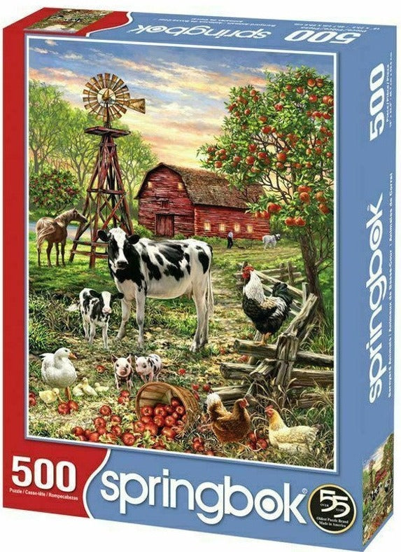 500pc Barnyard Animals Puzzle
