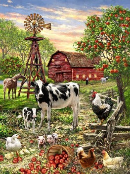 500pc Barnyard Animals Puzzle