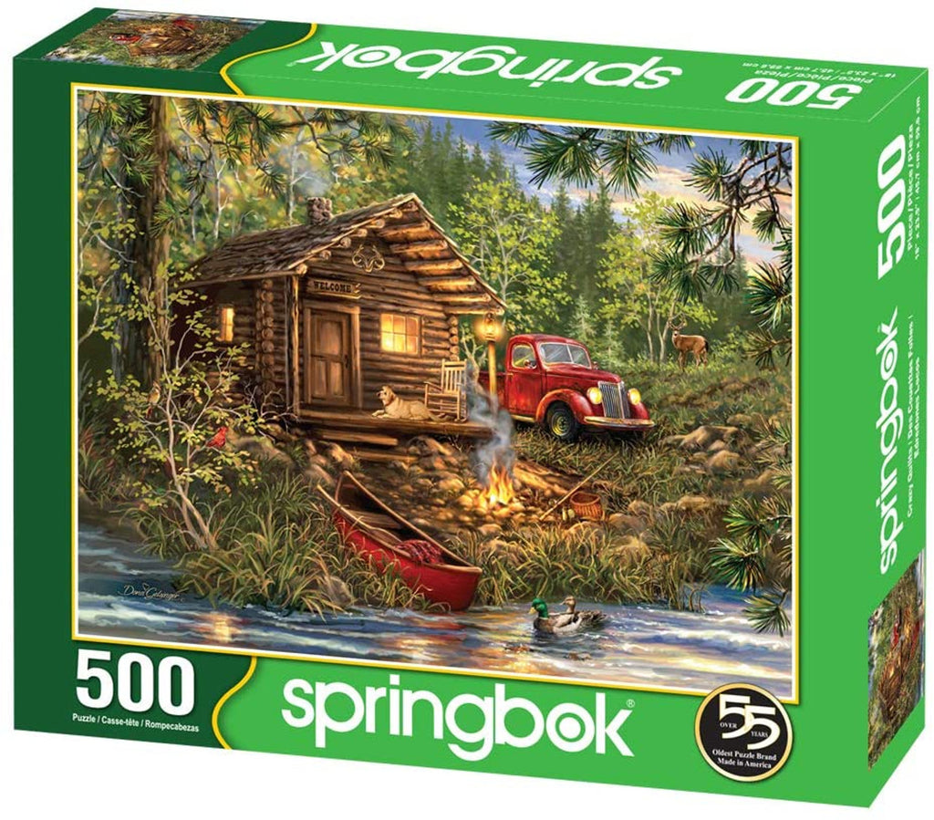 500pc Cozy Cabin Life Puzzle