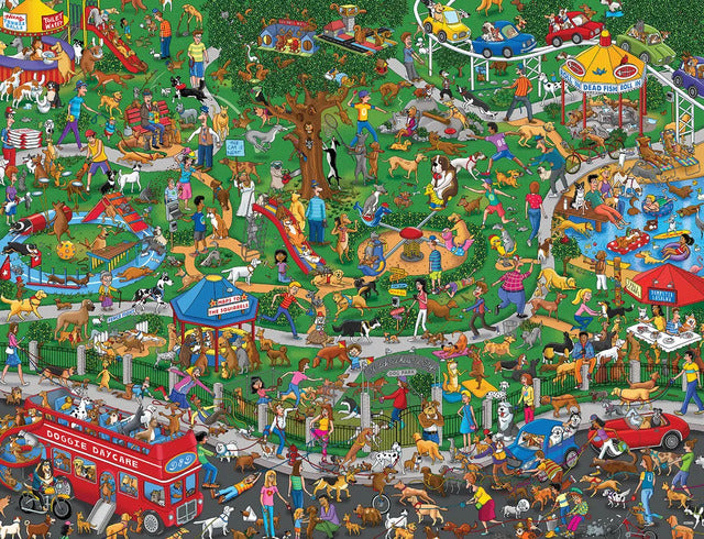 500pc The Dog Park Puzzle