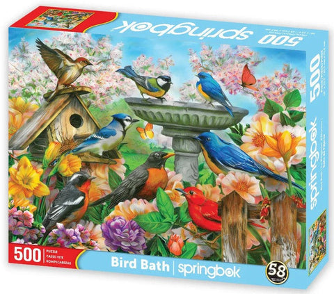 Bird Bath 500pc Puzzle