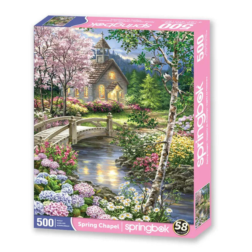 500pc Spring Chapel Puzzle