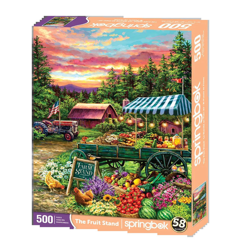 500pc The Fruit Stand Puzzle
