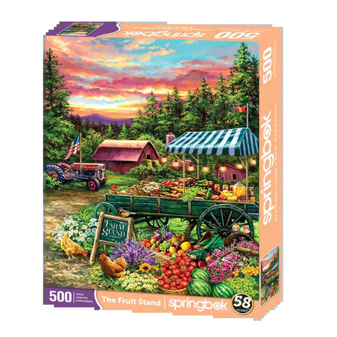 The Fruit Stand 500pc Puzzle
