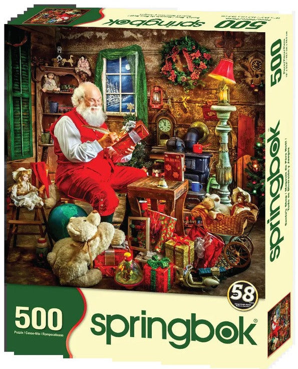 500pc Santa's Shop Puzzle