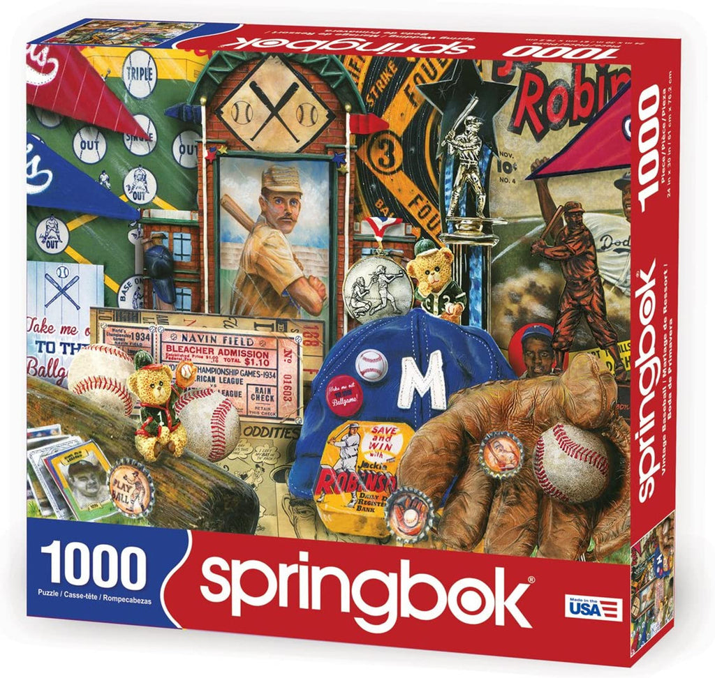 1000pc Vintage Baseball Puzzle