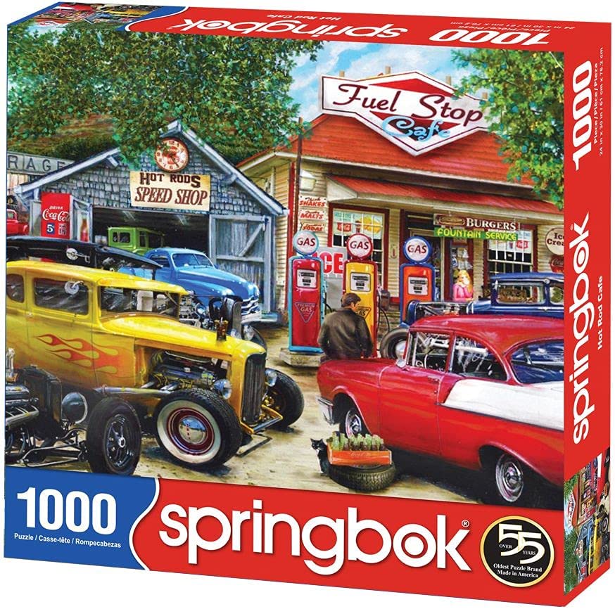1000pc Hot Rod Cafe Puzzle