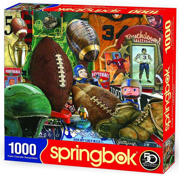 Vintage Football 1000pc Puzzle