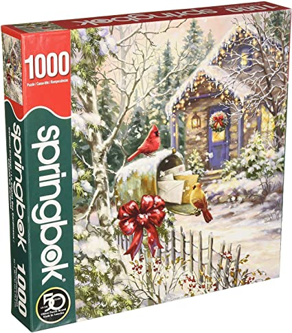 Cardinal Cottage 1000pc Puzzle