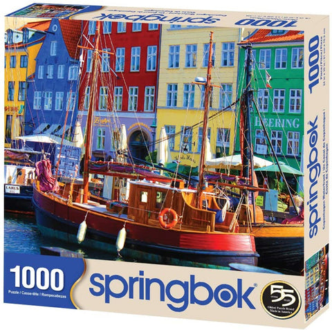 Copenhagen Waterfront 1000pc Puzzle