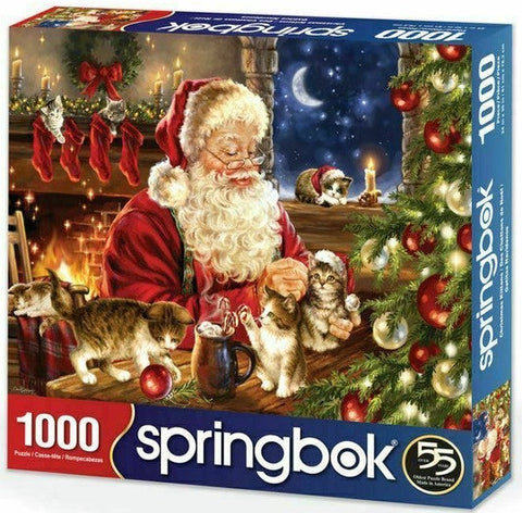 Christmas Kittens 1000pc Puzzle