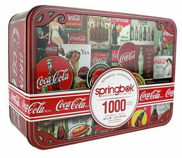 Coca-Cola Tin Signs 1000pc Puzzle SPI10921