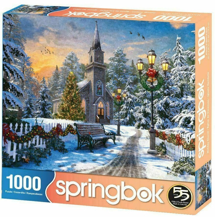 1000pc Holiday Church Puzzle
