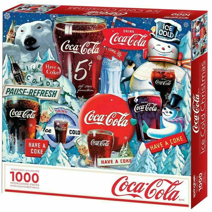 1000pc Ice Cold Christmas Puzz