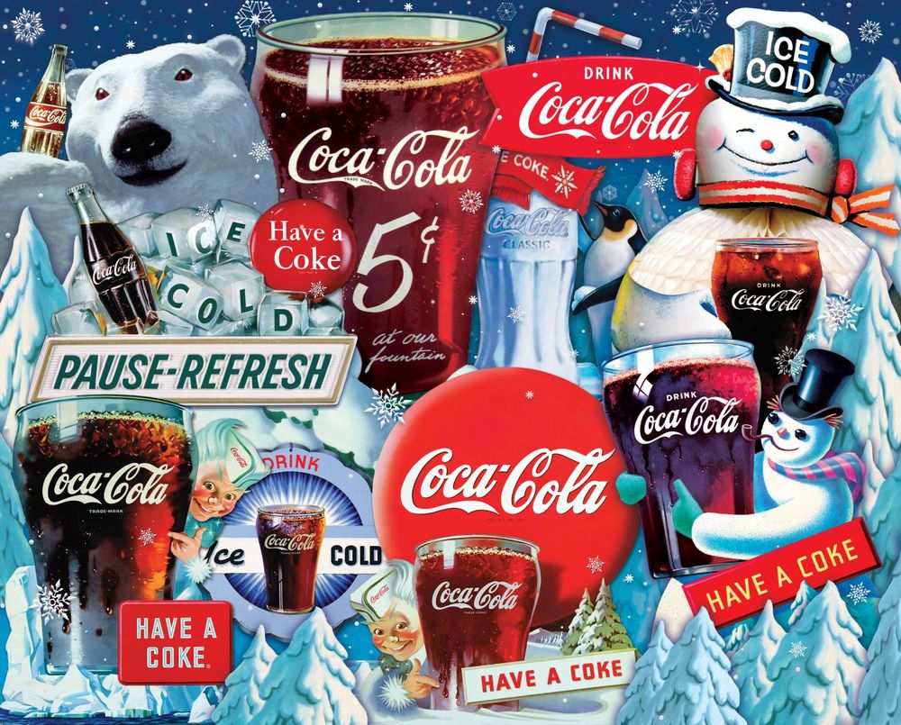 1000pc Ice Cold Christmas Puzz