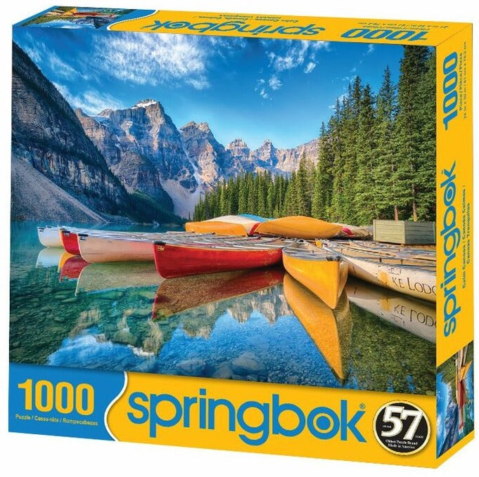 1000pc Calm Canoes Puzzle