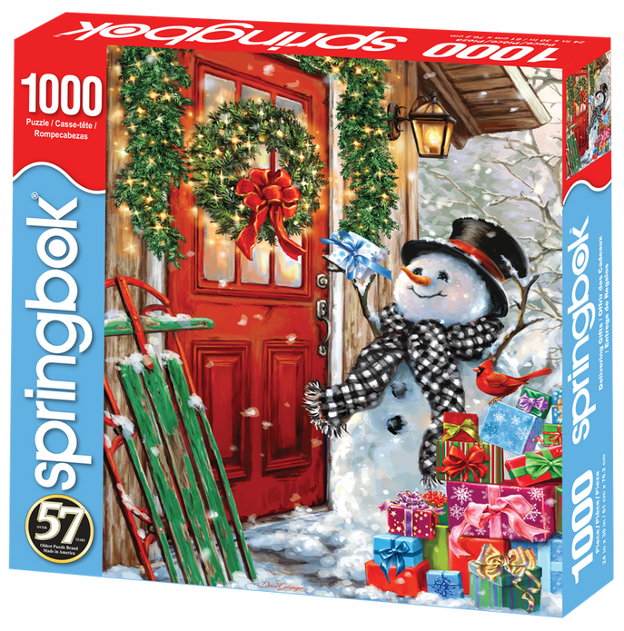 Delivering Gifts 1000pc Puzzle