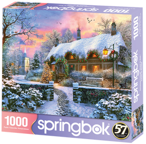 Christmas Cottage 1000pc Puzzle
