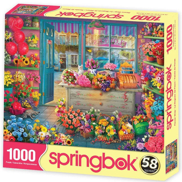 1000pc Flower Shop Puzzle