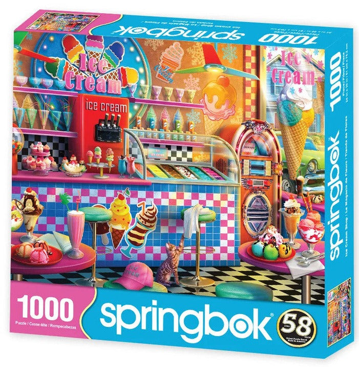 1000pc Ice Cream Shop Puzzle