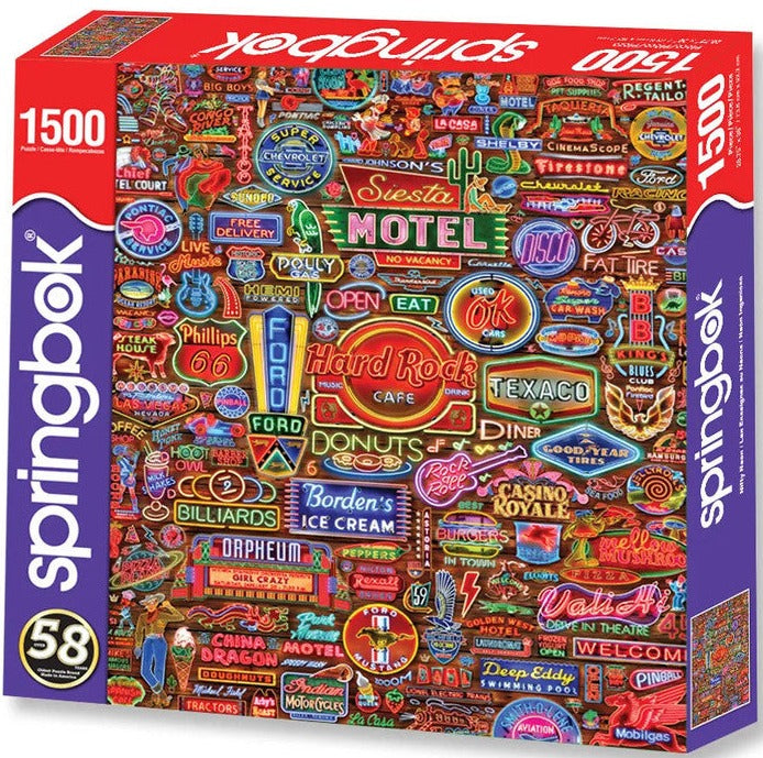 1500pc Nifty Neon Puzzle