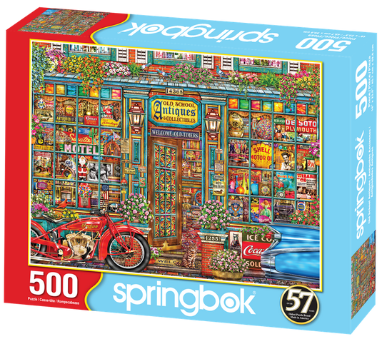 500pc Old School Antiques Puzz