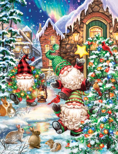 500pc Gnome Village Puzzle