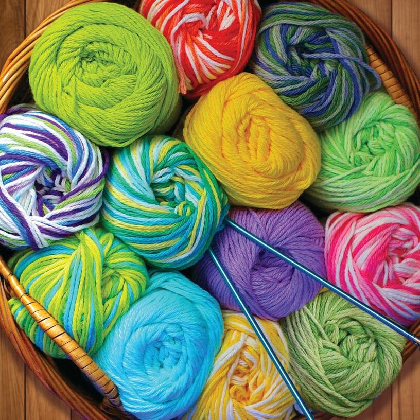 Colorful Yarn 500pc Puzzle