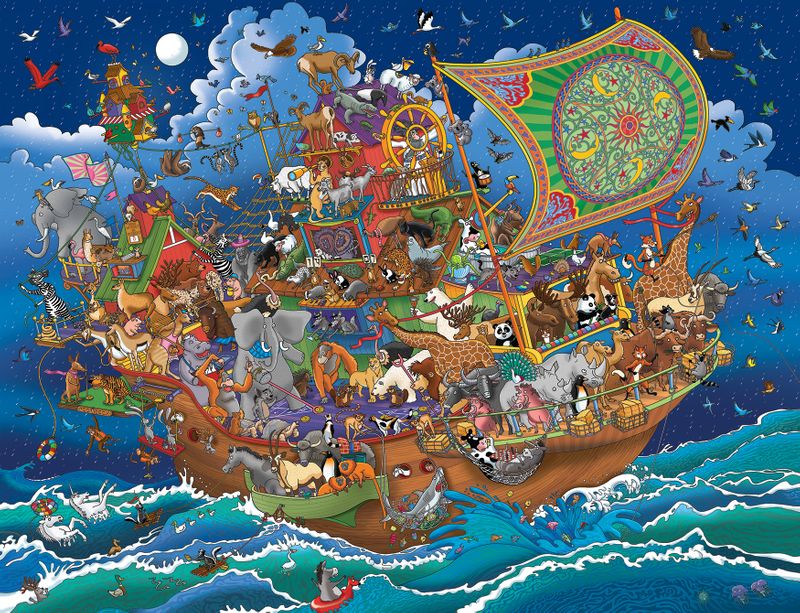 400pc Noah's Ark Puzzle