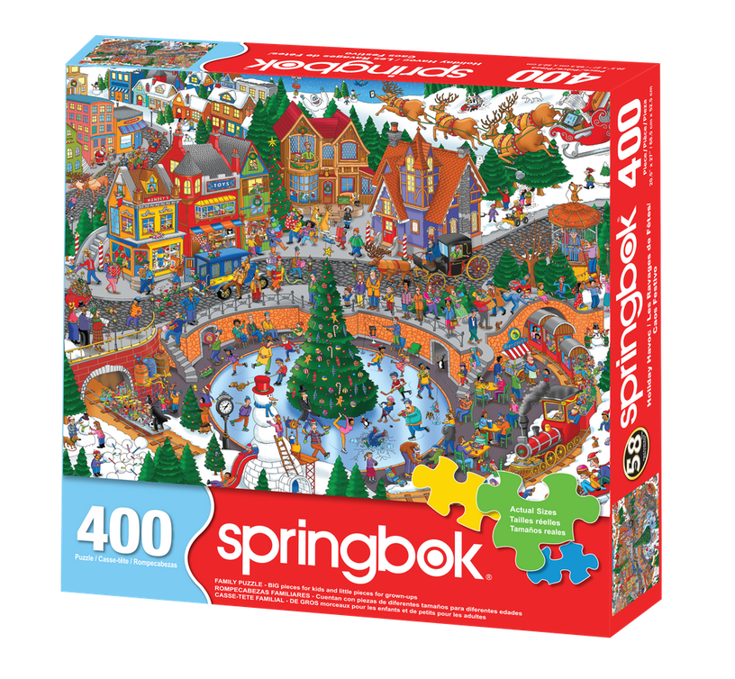 400pc Holiday Havoc Puzzle