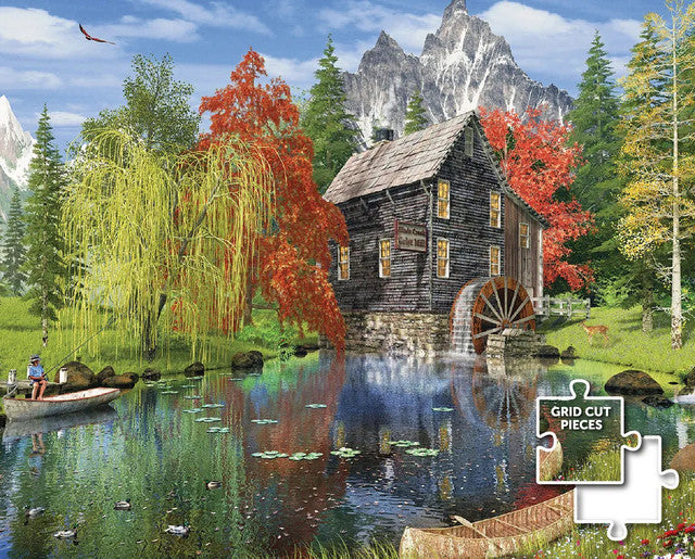 Fishing at the Mill 1000pc Puzzle
