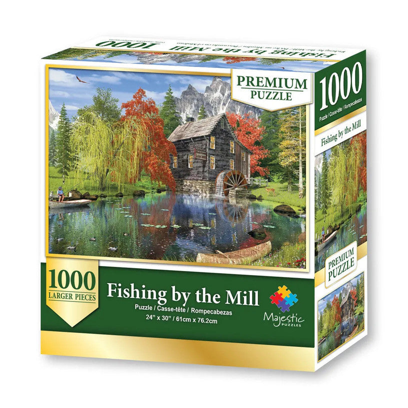 Fishing by the Mill 1500pc Puzzle