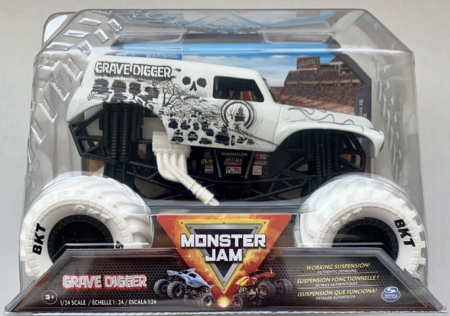 Hot Wheels Monster Trucks 1:24 Scale Bone Shaker 