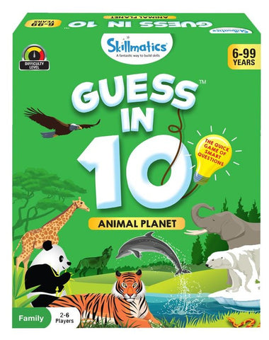 Skillmatics Guess in 10 Animals