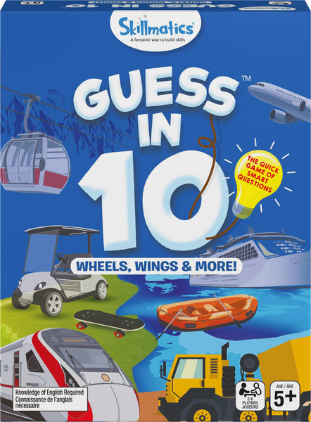 Skillmatics Guess in 10 Wheels, Wings & More