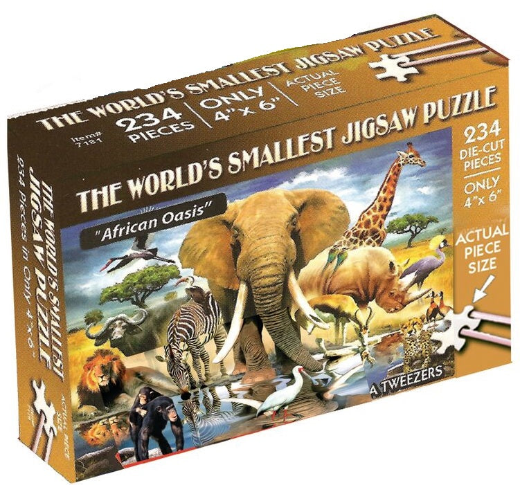 234pc African Oasis Smallest P