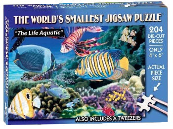 234pc Smallest Puzz Life Aquat