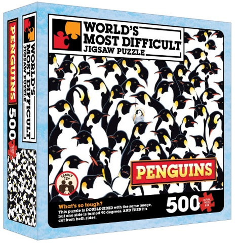 Penguins Double Sided 500pc Puzzle