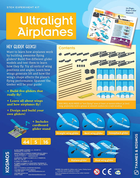 Geek Out on Science - Ultralight Airplanes Kit