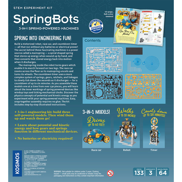 SpringBots 3-in-1 Spring Machines