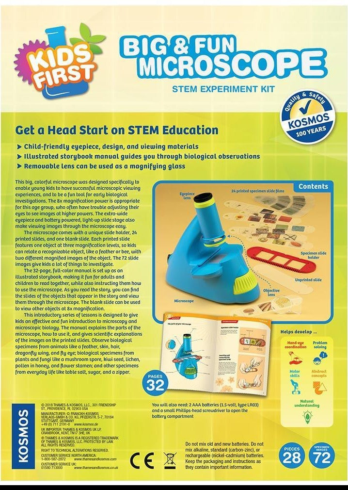 Big & Fun Microscope Kids Firs