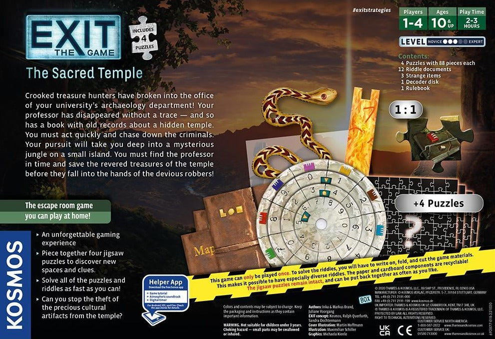 Exit: The Sacred Temple